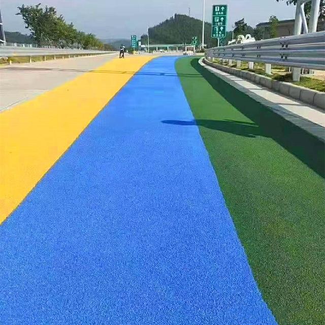 蘇州彩色陶瓷顆粒防滑路面