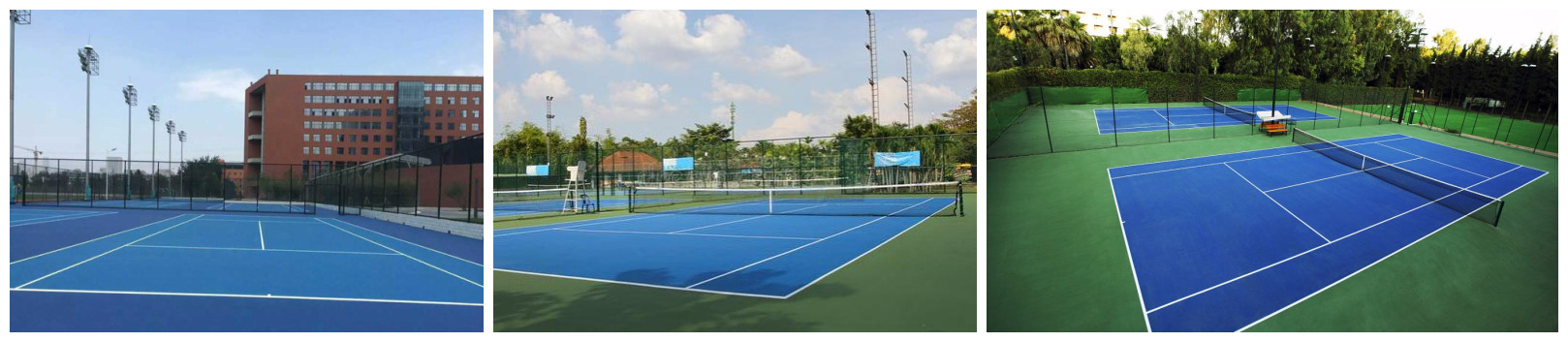 硅PU網球場 硅PU網球場
